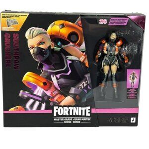 NEW Fortnite Master Grade Series Southpaw 6 Piece Figurine Set with Virtual Code